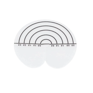 Kunden spezifische Haar-Hitzeschild-Schutz vorrichtungen 100 Stück mit einlochigen, durchsichtigen Fusionskleber-Schutz-Haar verlängerung werkzeugen für Haare - Product Image 3