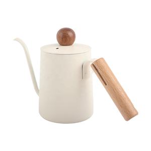 Hervidor de agua apto para estufa y lavavajillas de 0.25/0.35/0.6L con boquilla de goteo de precisión, hervidor de café tipo cuello de cisne para verter. - Product Image 3