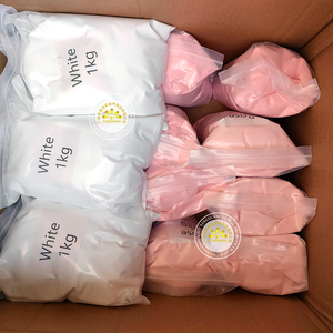 Sức Mạnh Nhà Máy Bán Buôn Móng Tay Nghệ Thuật Nguồn Cung Cấp 3-Trong-1 Bộ Tinh Thể Rõ Ràng Khỏa Thân Màu Hồng Acrylic Bột Và Chất Lỏng Trong USA Bí Mật - Product Image 3