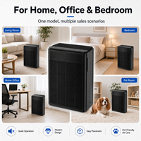 Purificador de Aire HEPA H13 de Bajo Ruido en Oferta para Hogar, Oficina y Apartamento con Filtración H13, Envío Rápido y Certificaciones ETL, EPA, CE, FCC