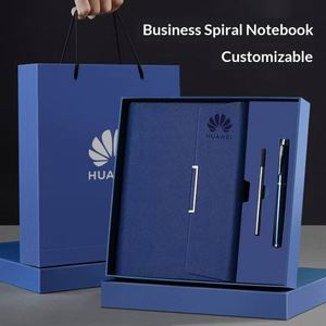 Custom Logo Embossed Printing Exquisite Business Promotional Gift Sets with <b>Notepads</b> Notebook Pen & Diary-Office Use - Product Image 6