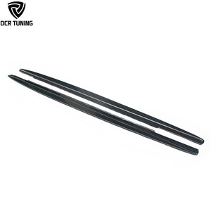Jupes latérales en fibre de carbone MP Style <span class=keywords><strong>F90</strong></span> pour <span class=keywords><strong>BMW</strong></span> Série 5 G30 <span class=keywords><strong>F90</strong></span> M5 <span class=keywords><strong>M</strong></span> Tech Side Bumper Lip Splitter 2017 +. - Product Image 1