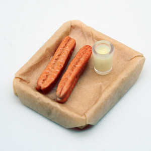 ชุดประกอบฉากถ่ายภาพโมเดลขนาดเล็ก OB1 ชุดนมถั่วเหลืองและขนมทอด BTXIXI - Product Image 1
