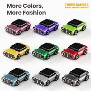 Car Shaped <b>Mini</b> Digital <b>Camera</b> 2K HD Kids <b>Camera</b> 120° Wide Angle Portable Toy <b>Camera</b> For Children Video Recording - Product Image 3