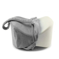 Oreiller pour les genoux avec sangle réglable, nouveau coussin de soutien pour les jambes en mousse à mémoire de forme avec housse en maille ou en velours pour les dormeurs latéraux