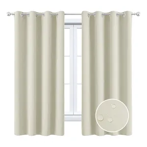 Custom design outdoor curtains for patio waterproof polyester garden outdoor curtains waterproof