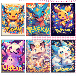 Boîte Cadeau de Cartes Pokémon Rares en Cristal, Packs de Boosters et Boîtes de Collection, Édition Chinoise, Non TCG, avec Tabs Déchirables, Premier Partenaire, Meilleures Ventes, Rêve - Product Image 2