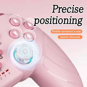 Pro <span class=keywords><strong>Controller</strong></span> nirkabel Turbo getaran ganda, Joystick kunci belakang dapat diprogram untuk Nintendo Switch 2 <span class=keywords><strong>PC</strong></span> Ios game ponsel Android - Product Image 3