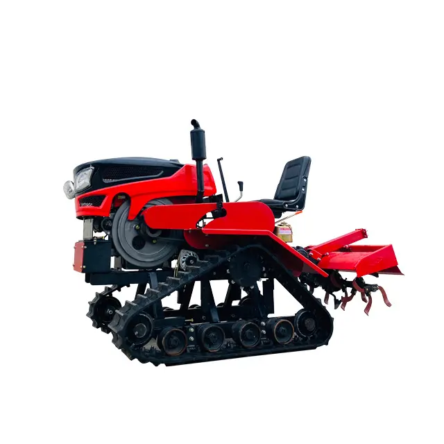 Peralatan pertanian traktor Mini, 25hp Ride On Cultivator Rotary Tiller Garden