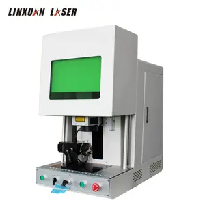 Germany enclosed laser marking machine marking metal 60W mopa fiber laser marking jewelry laser engraving