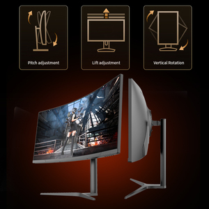 Moniteur incurvé de 34 <span class=keywords><strong>pouces</strong></span>, 165 Hz, <span class=keywords><strong>4K</strong></span>, 3840x2160, 21:9, moniteur de jeu ultra-large avec éclairage respirant - Product Image 2