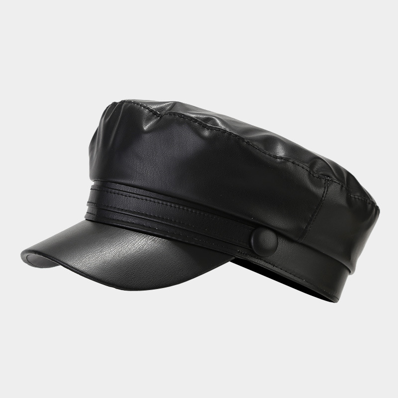 【MORE THAN BLACK】LEATHER BERET Dark Academia Outfits - Timeless & Trendy Wardrobe Ideas for