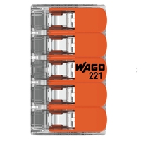 221-415 Conectores de Palanca para 5 Conductores # 24- # 12 25 Bolsas completamente nuevas
