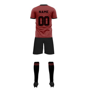 Ropa de fútbol para hombre Camisetas y camisetas con estampado de sublimación completa Uniforme de fútbol Traje de entrenamiento Logotipo personalizable Traje de uniforme de fútbol - Product Image 2