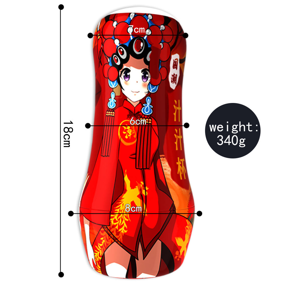 ถ้วยน้ำผลไม้กราฟสีแดง