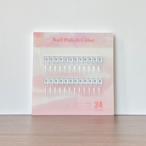 Présentoir magnétique pour vernis à ongles, carte de couleurs en acrylique détachable, support de nuancier avec base adhésive - Product Image 1