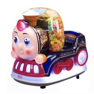 Nuevo Tren Eléctrico Giratorio de Monedas para Niños, Máquina de Columpio, Coche de Juguete Comercial para Entrada de Supermercado - Product Image 1