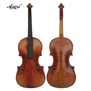 <span class=keywords><strong>Violino</strong></span> Professionale Avanzato Aiersi Modello Cremona 1742 Stile Guarneri, Finitura a Olio Antico, <span class=keywords><strong>Parti</strong></span> in Ebano, OEM/ODM - Product Image 1