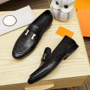 Zapatos Oxford de Piel de Vacuno de Grano Entero con Suela de Látex Espumado, Forro de Tela Suave y Resistente, Aptos para Negocios - Product Image 4