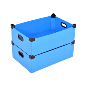 Kotak Danpla plastik bergelombang pp lipat pabrik kotak Coroplast Polipropilena lembaran plastik berongga kotak bergelombang - Product Image 3