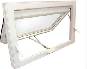 Nhà Sản Xuất Cửa Sổ UPVC Của Trung Quốc Có Màn Hình Và Tay Quay Điều Khiển Cửa Sổ Tác Động Bão - Product Image 1