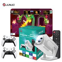 Mini proyector inteligente portátil 1080P Dcolor Games con lámpara LED para cine en casa y controlador de juegos Android 11 Wifi 6