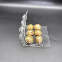 Vente en gros d'usine, barquettes en plastique transparent PET personnalisées, thermoformage, boîtes d'emballage pour gâteaux au chocolat, aliments, crème, sucre, stockage