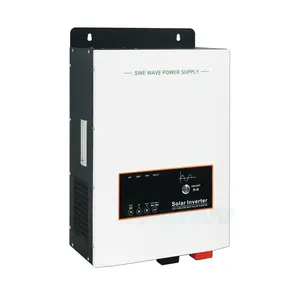 12KW Inverter Hybrid DC To AC 48v/60v/72v/96v 110v/220v Off Grid Solar System With LCD Display