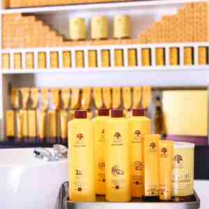 Arganmidas Chuyên Nghiệp Salon Sáng Phai Màu Kem Nhuộm Nhãn Hiệu Riêng 30 Khối Lượng Peroxide Kem Cho Tóc Đen - Product Image 1