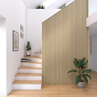 Paneles Acústicos de Madera Modernos Personalizados con Alta Reducción de Ruido (NRC 0.8), Absorción de Sonido Ecológica