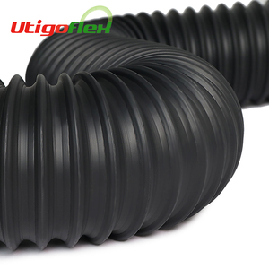 Thermoplastic Elastomer Duct Flexible TPE Duct Hose For Hot Air Exhaust