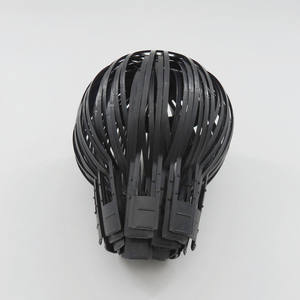 Garde-corps universel en plastique, lot de 4 pièces, tuyau de descente et Flexible, filtre de ballon, pas de bouchage, blocage de bec contre les feuilles et les débris - Product Image 4