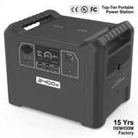 Système de stockage d'énergie solaire Boltpower UPS, générateur d'énergie d'urgence, 2400 W, 2560 Wh, stations d'alimentation portables pour situations d'urgence