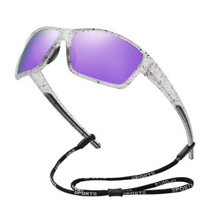Anti Glare Running Sports Glasses Custom Logo High Quality Women Men UV400 Leisure Driving Fashion <b>Sunglasses</b> - Product Image 4