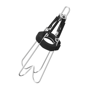 Hameçon de pêche en acier à haute teneur en carbone, utilisation à une main, pour la capture de gros poissons - Product Image 1