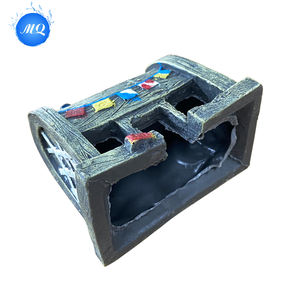 Decoración única para acuario dibujos animados Bob Esponja Crasty Crab Fish Tank Decoraciones resina Acuario paisaje - Product Image 4