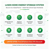 Stock UE Batterie de stockage domestique 16 kWh LiFePO4 51,2 V 314 Ah 95 % DOD Garantie 10 ans pour l'alimentation de secours solaire résidentielle