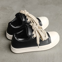 Sneakers pour hommes de luxe avec logo personnalisé, dessus en cuir PU de haute qualité, doublure en mesh, style rétro, antidérapantes pour le printemps et l'hiver