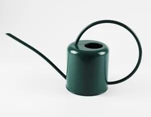 1L or 1.4L garden watering can galvanized steel green watering can tank metal flower watering pot
