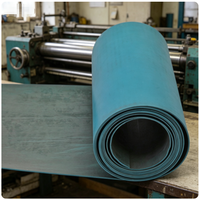 Bande de guidage en PTFE bleu TEBAK 0,8-3,2 mm pour machines-outils de haute précision, bande de guidage coulissante en PTFE à faible bruit 100/200/305 mm