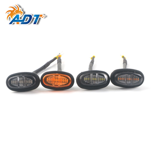 ไฟเดย์ไลท์ LED สีเหลืองสำหรับกระจังหน้ารถฟอร์ด เรนเจอร์ แร็พเตอร์ รุ่น ADT Front Racing Grille พร้อมไฟสีแดง ขาว น้ำเงิน - Product Image 1