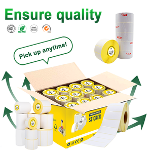 Papel Continuo Térmico de 78 mm x 5 m, 60 mm, 30 m, Etiquetas Adhesivas de Color para Códigos de Barras - Product Image 2