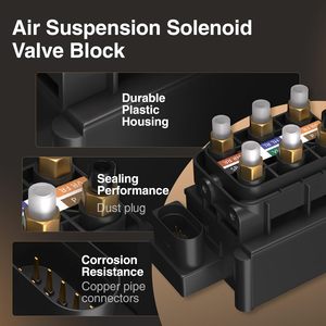 Nouveau bloc de soupape solénoïde de suspension pneumatique Blycorul pour CL550 CL600 GLE350 GLE400 GLS450 GLS550 GL320 GL350 - Product Image 3