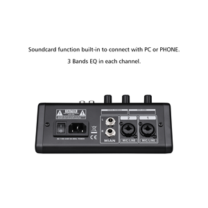 CHORDIO TCP-4 Console <span class=keywords><strong>DJ</strong></span> Audio à 4 Canaux <span class=keywords><strong>avec</strong></span> DSP Mélangeur Professionnel pour Studio et Carte Son Intégrée - Product Image 5