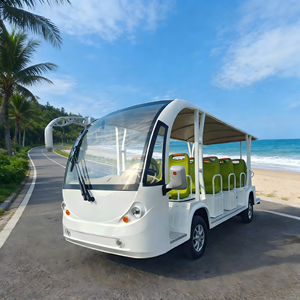 Autobús Eléctrico Turístico de 8-17 Asientos, Cerrado, de Alta Calidad - Product Image 3