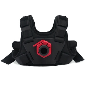<span class=keywords><strong>Gilet</strong></span> de chargement de <span class=keywords><strong>poids</strong></span> de porte-plaque avec une paire de <span class=keywords><strong>gilet</strong></span> de <span class=keywords><strong>poids</strong></span> de plaque d'entraînement de noyau de forme physique de gymnase de serrure - Product Image 2