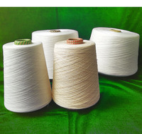 Fil textile en coton peigné pur 16S 20S 26S 30S 32S 40S 50S 60S 70S 80S pour machine à tricoter