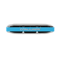 CONJURER Marque SERIES WH1002 10-Hole Diatonic Harmonica Orgue à Bouche en Plastique pour Blues et Folk Instrument de Musique