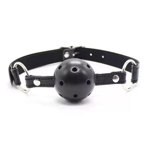 Boca abierta Garganta profunda BDSM Gag Ball <span class=keywords><strong>Gay</strong></span> Bondage Gear con Ball Gag para arcadas y sujeción - Product Image 1