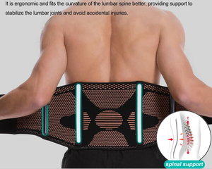 <span class=keywords><strong>Faja</strong></span> Lumbar Ajustable de Cobre <span class=keywords><strong>para</strong></span> Cintura <span class=keywords><strong>Faja</strong></span> de Compresión <span class=keywords><strong>para</strong></span> Fitness Entrenador de Cintura <span class=keywords><strong>para</strong></span> Alivio del Dolor Soporte Lumbar <span class=keywords><strong>para</strong></span> Hombres y Mujeres - Product Image 4